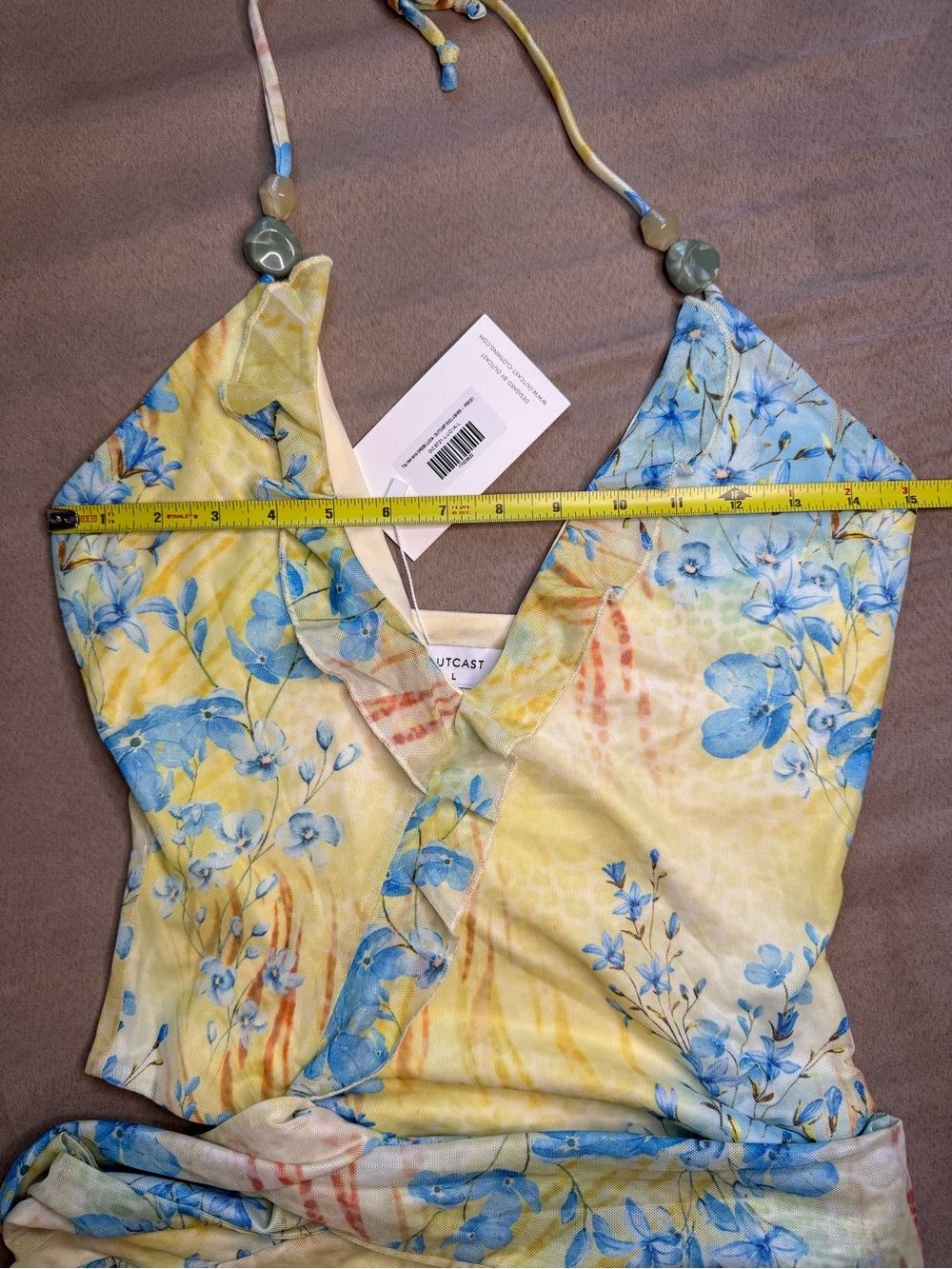 Outcast TALIYAH MINI DRESS LUCIA Size Large - Picture 7 of 11